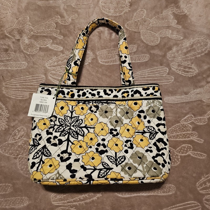 NWT Vera Bradley Go Wild Petite Tote Shoulder Bag