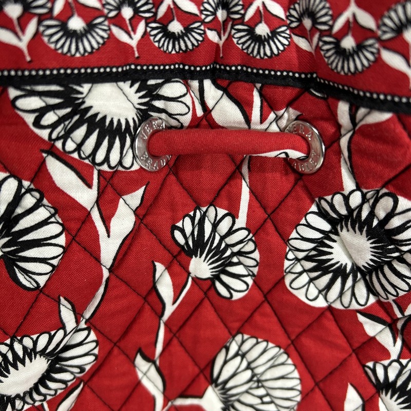 Vera Bradley Deco Daisy Hobo Drawstring Bag Cinch Top- Adjustable Shoulder Strap gallery