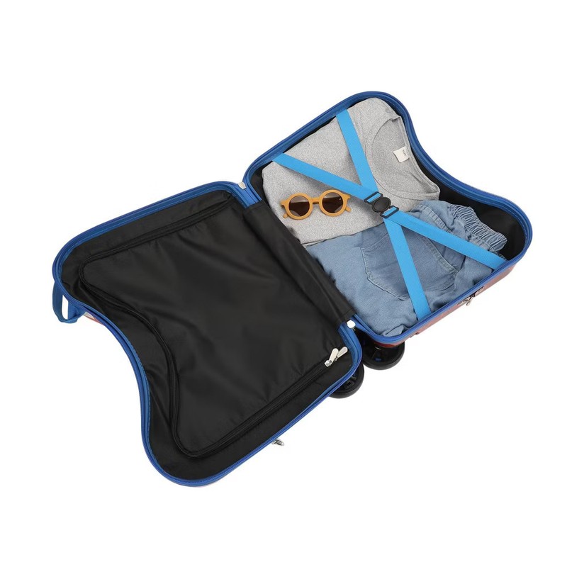 Spider-Man Carry On Spinner Hardside Ride On Suitcase - Red gallery