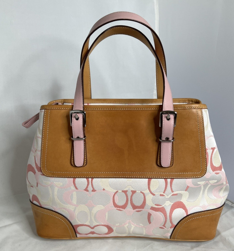 Vintage Y2K Coach Signature jacquard Doctor’s Bag M3U-7029