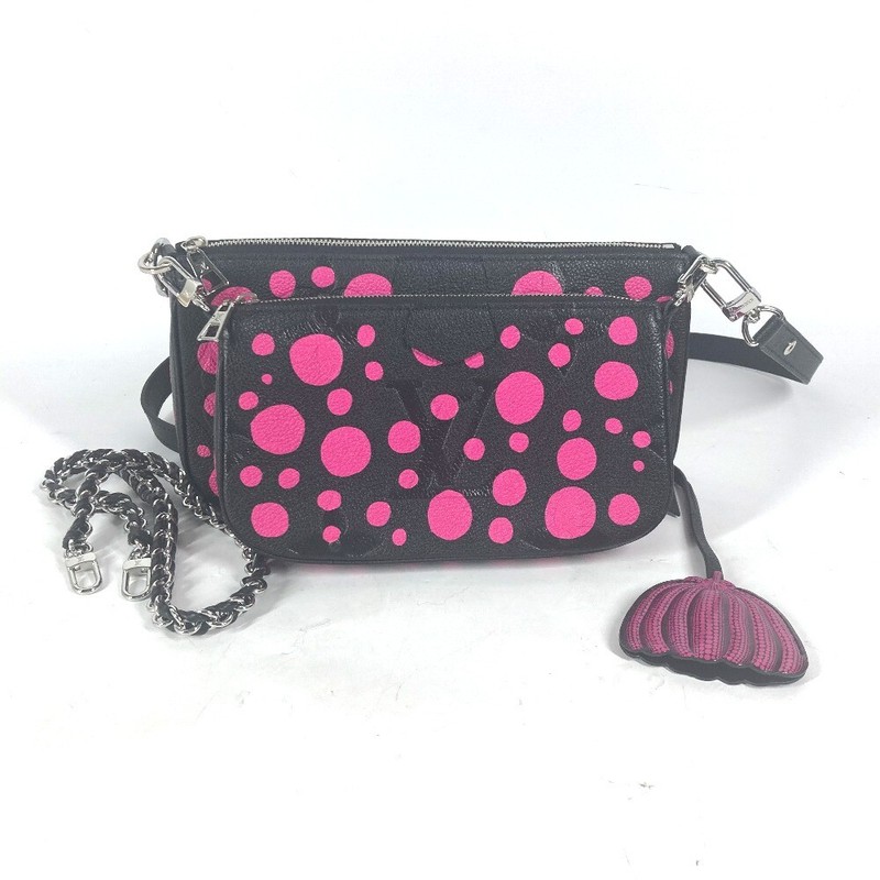 LOUIS VUITTON M46421 Yayoi Kusama Multi-Pochette-Accessories 3WAY Shoulder Bag