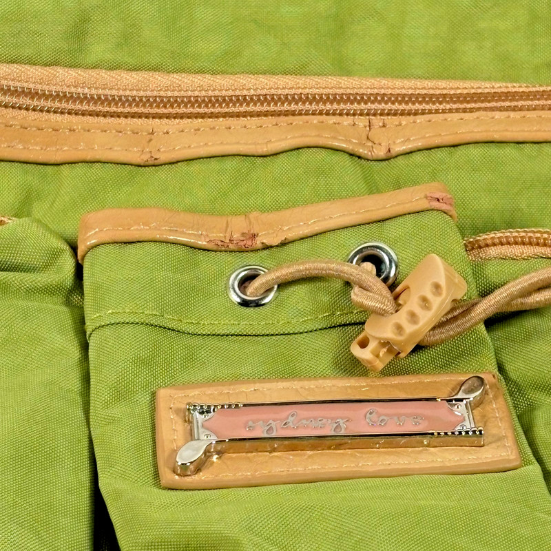 Sydney Love Bright Green Golf Club Collection Shoulder Bag Multiple Pockets READ gallery