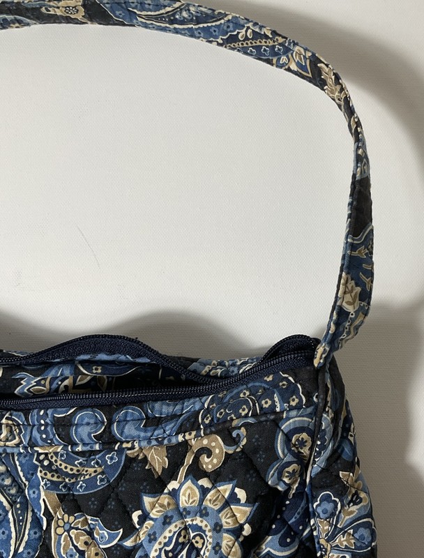 Vera Bradley Mediterranean Blue Medium Tote Bag, Retired gallery