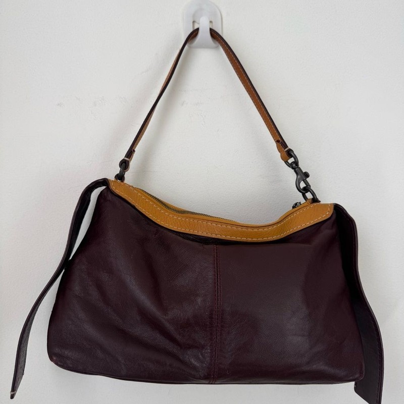 COACH 1941 Hobo Bandit 39 In Colorblock Pebble Leather Bag two in one gallery