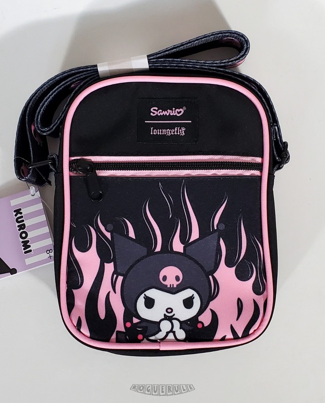 🚦Loungefly Hello Kitty – Kuromi Canvas Crossbody Bag Exclusive – New!