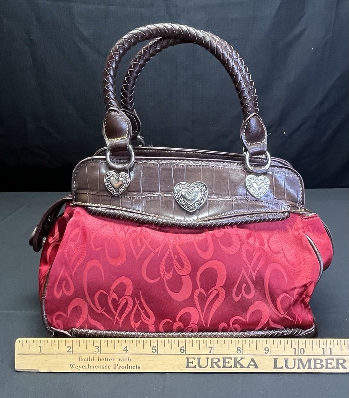 Western cowgirl purse/handbag women’s with heart embellishments gallery