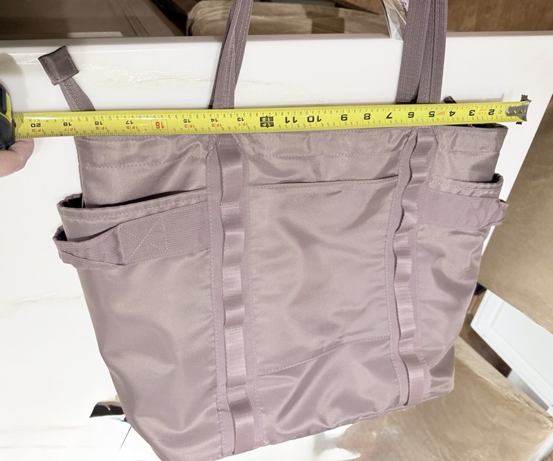 NWT Tommy Bahama Go Everywhere Cargo Muted Purple Tote w/ Trolley Sleeve gallery