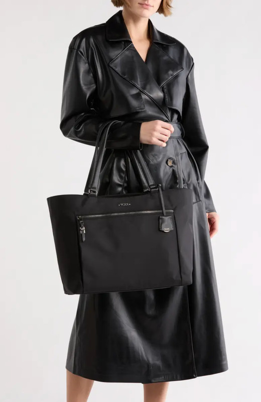 TUMI Women Black Vista Catarina Large Tote NWT 495$+TAX