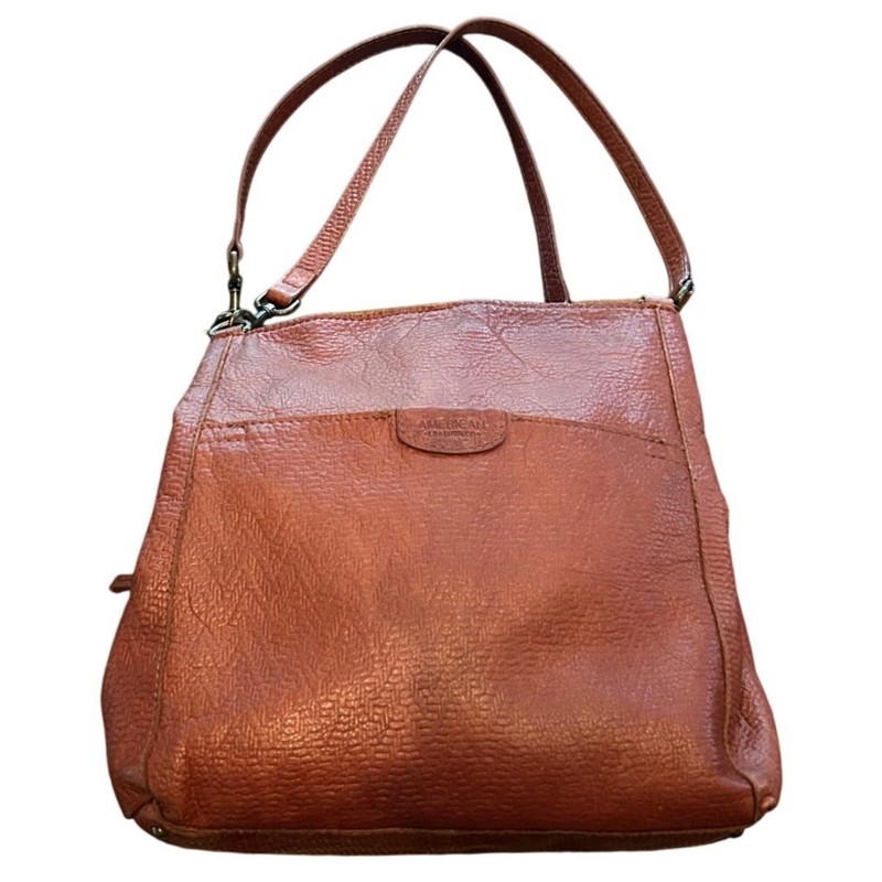 American Leather Co Shoulder Bag Hobo Pebble Boho Slouchy Timeless Artisan Soft
