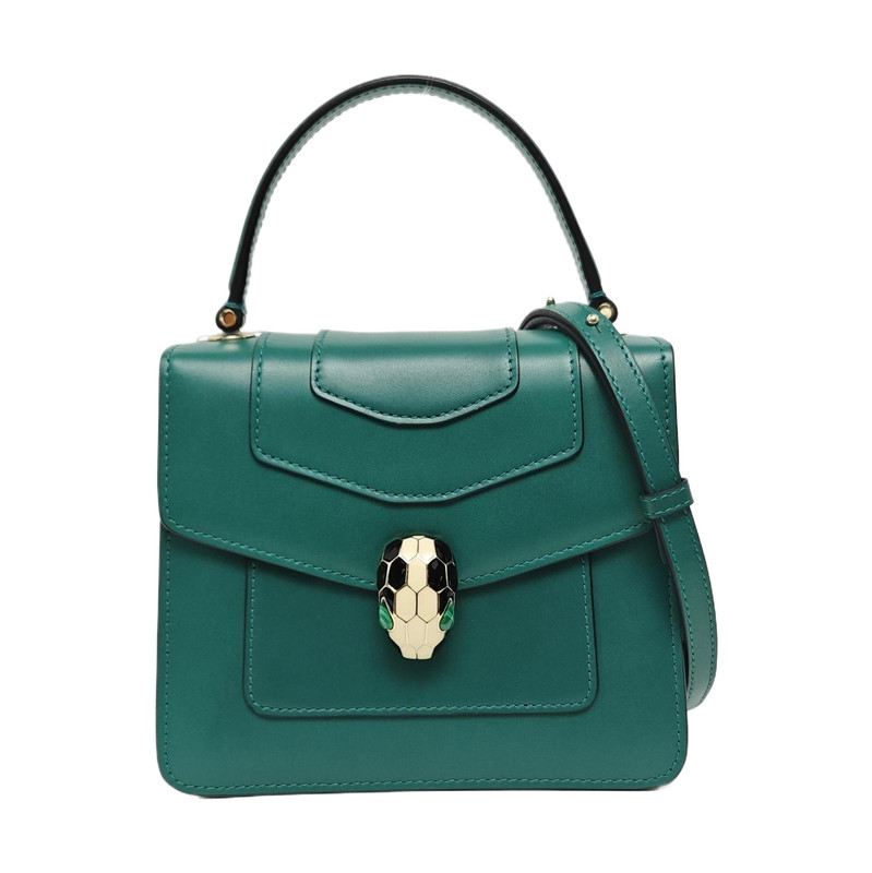 Bvlgari Serpenti Forever Crossbody Bag Grandmother Leather – Excellent #16Z3QK4