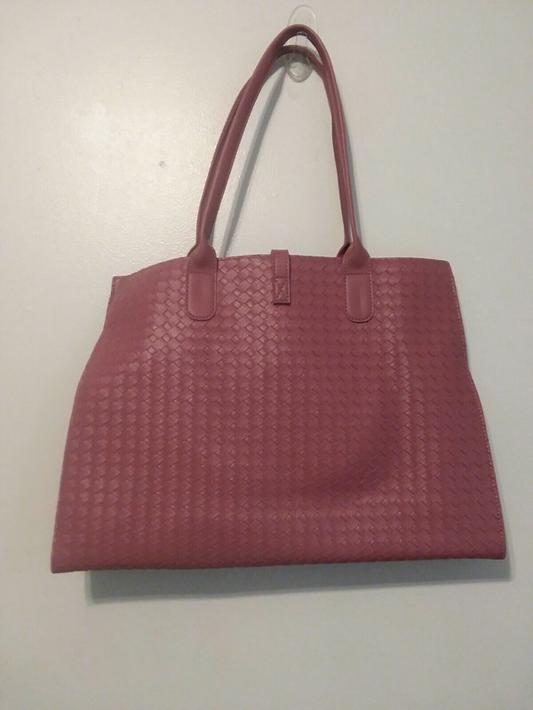 Ulta Beauty Tote Bag in Dusty Mauve Large 16.5in x 11.5in x 4in Brand New gallery