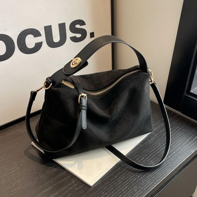 Women Retro Shoulder Bag Large Capacity Crossbody Tote Commuter 2026 New Ladies