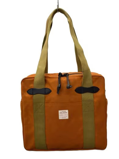 Filson Canvas Tote Bag Brown Unisex Used Authentic