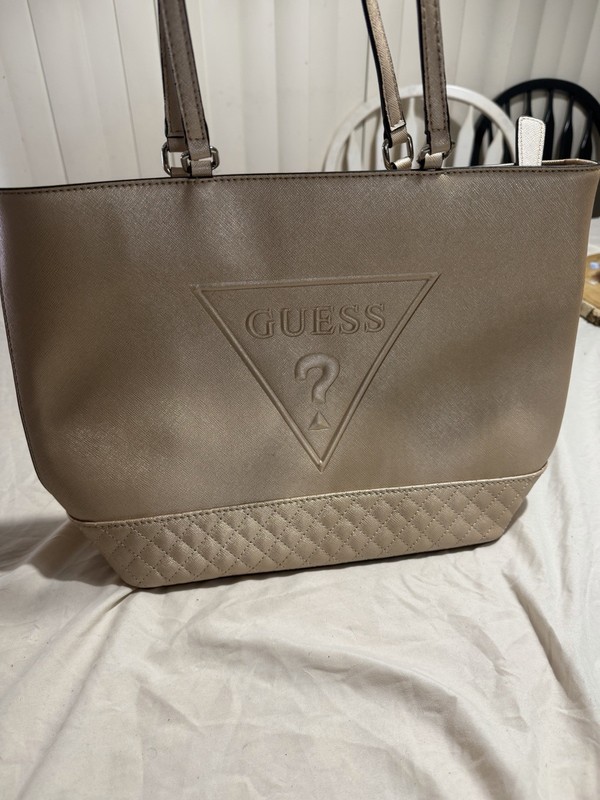 GUESS tote bag Rose Gold