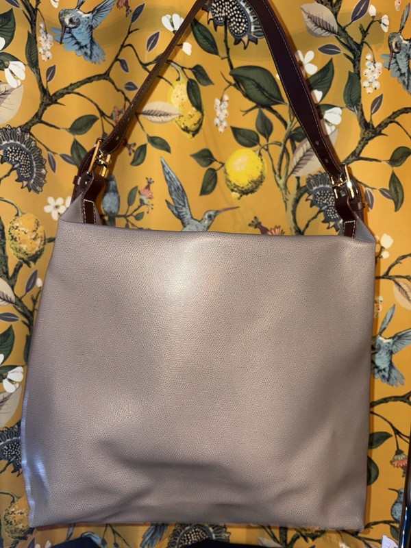 Dooney and Bourke Elephant Gray Saffiano leather sac purse gallery