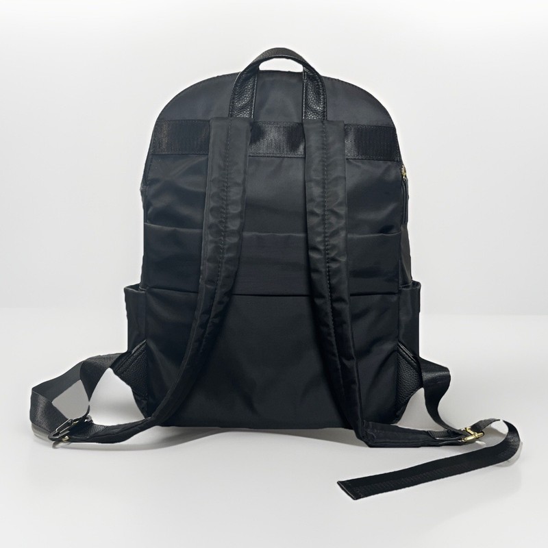 Laundry By Shelli Segal Faux Leather Front Multiple Components Backpack NWOT gallery