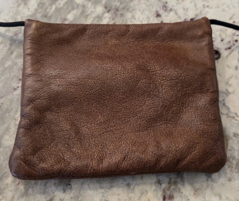 Pierre Cardin Genuine Leather Small Crossbody Neck Pouch Bag Organizer PC Logo gallery