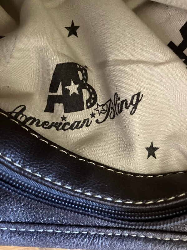 AMERICAN BLING CONCEAL CARRY CROSSBODY PURSE WESTERN 11x10 3/4” gallery