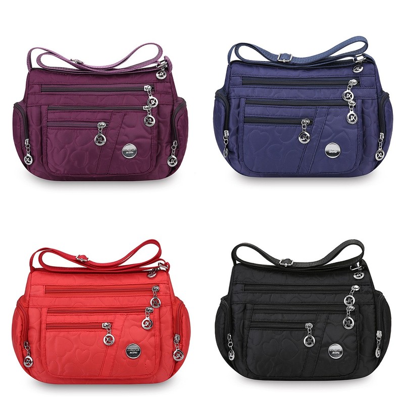 Women Crossbody Bags Large Capacity Waterproof Handbag Shoulder Bag Wallet Purse gallery