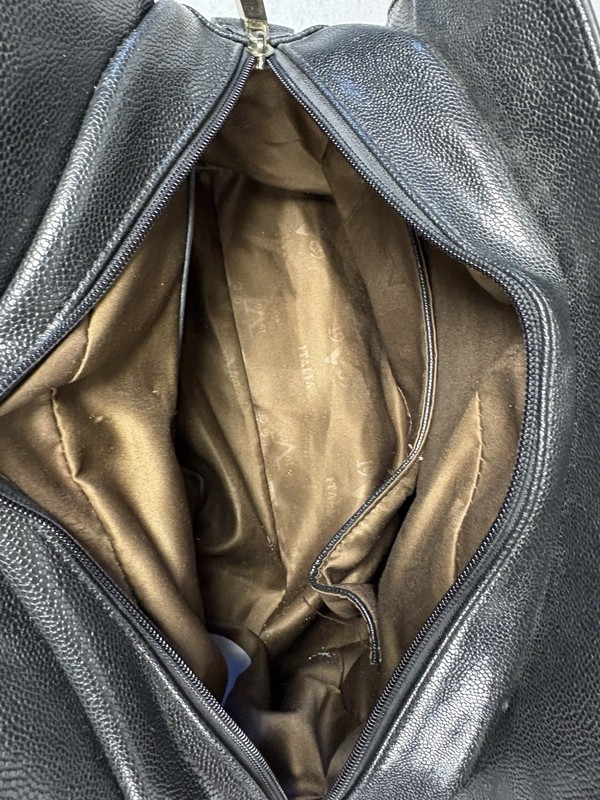 Vintage Versace V1969 Italia Black Abbigliamento Sportivo Handbag gallery