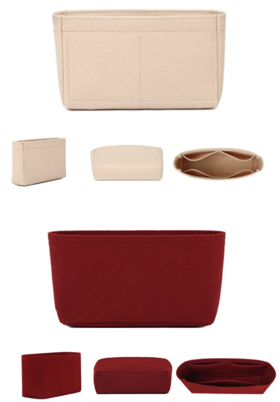 BAG INSERT Organiser for Classic Flap Bags Choose Small Medium large Jumbo Maxi