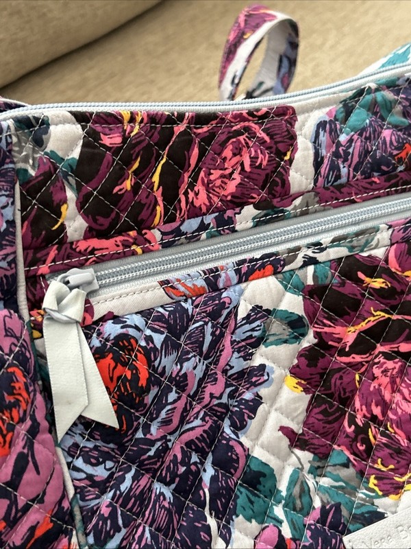 Vera Bradley Carson Shoulder Bag With Crossbody Adjustable Strap Floral gallery
