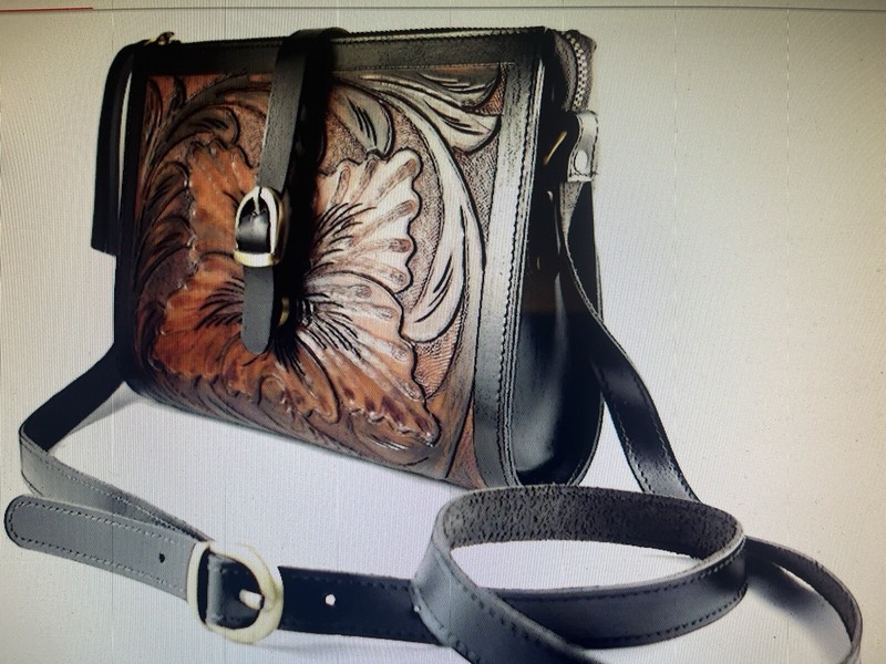 hand made leather crossbody women bags