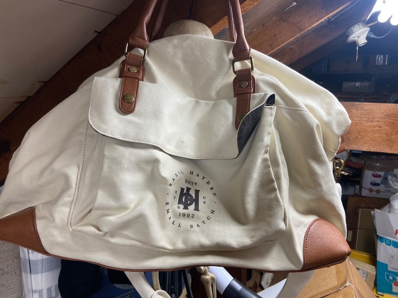 Basil Hayden Duffle Bag Organic Material
