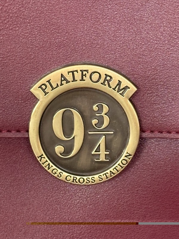HARRY POTTER Platform 9 3/4 Red Crossbody Purse Kings Cross Station NWT gallery