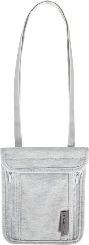 : Undergarment Neck Pouch – Gray