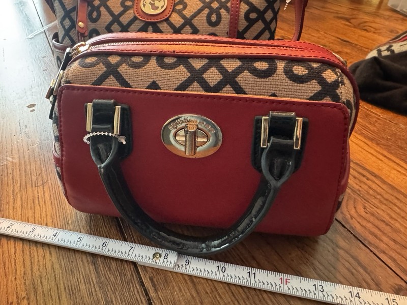 SPARTINA 449 Tote Shoulder Bag NWOT with matching Handbag NWOT Daufuskie Island gallery