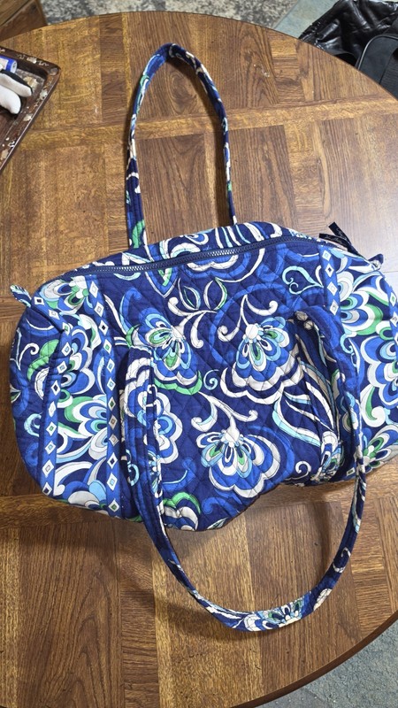 Vera Bradley Medium Floral Cotton Bag