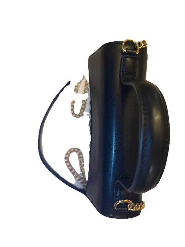Super Cute! Black Diamonds Transparent Crossbody Stadium Purse gallery