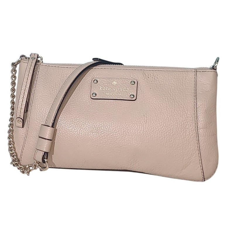 Kate Spade Cobble Hill Serena Small Shoulder Bag Toasted Wheat Tan Gold Chain