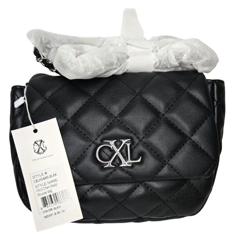 CXL by Christian Lacroix Diamond Quilted Valo Chain Deeg Shoulder Bag NWT