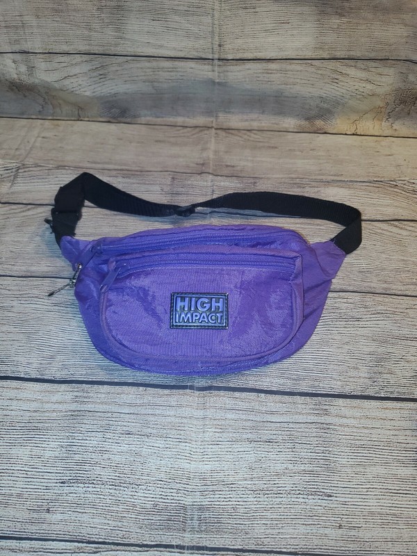 High Impact Fanny Pack Purse Belt Bag Fanny Pack Vintage Retro Bag Gilrs aa5