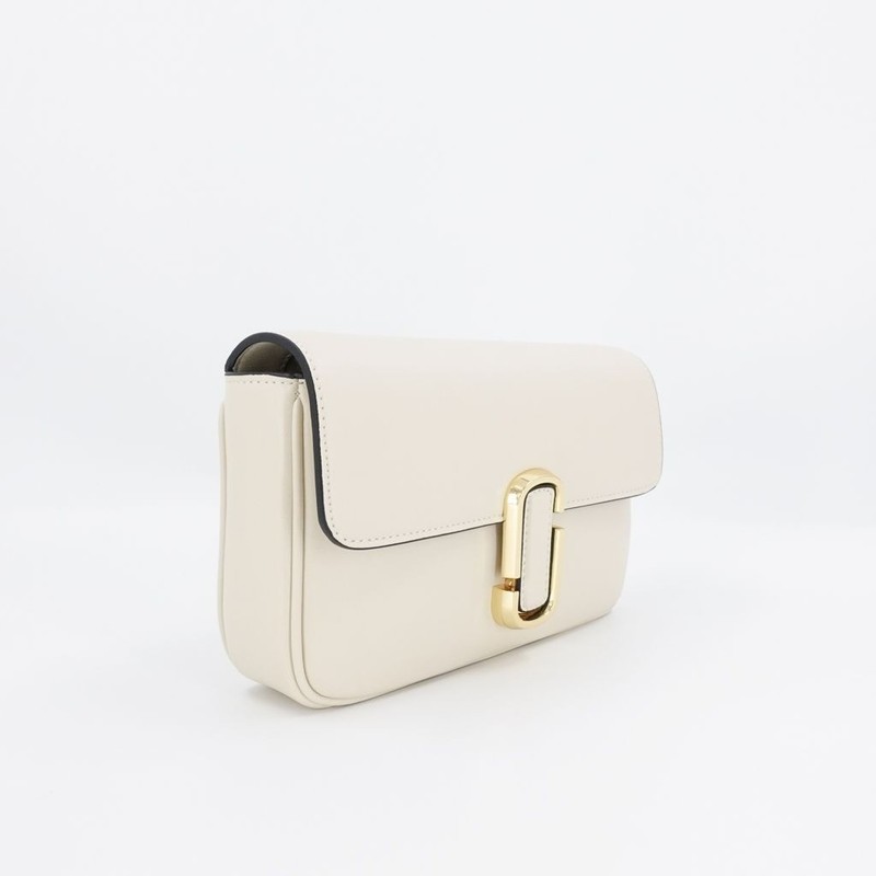 Marc Jacobs Women's The J Marc Classic Crossbody Shoulder Bag White OS gallery