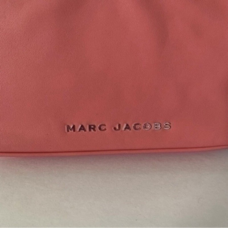 Marc Jacobs Tempo Baguette Leather Shoulder Bag Purse Pink Lemonade NEW gallery