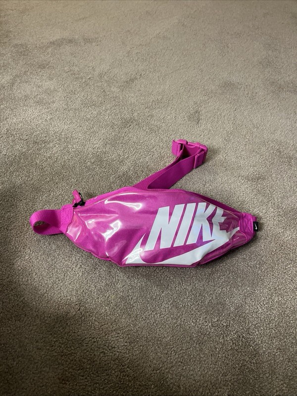 Pink Nike crossbody bag Vinyl,Canvas, and Mesh Max 56” In Length
