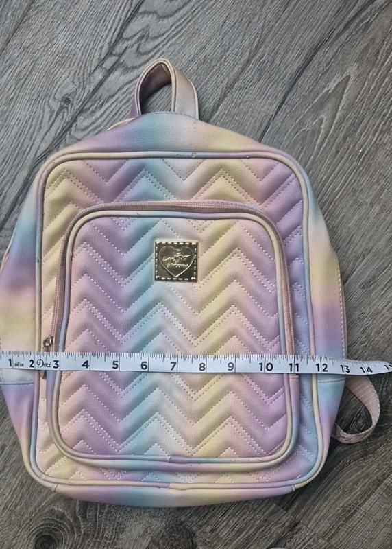 BETSEY JOHNSON Bag Dakota Small Backpack - Rainbow Ombré gallery