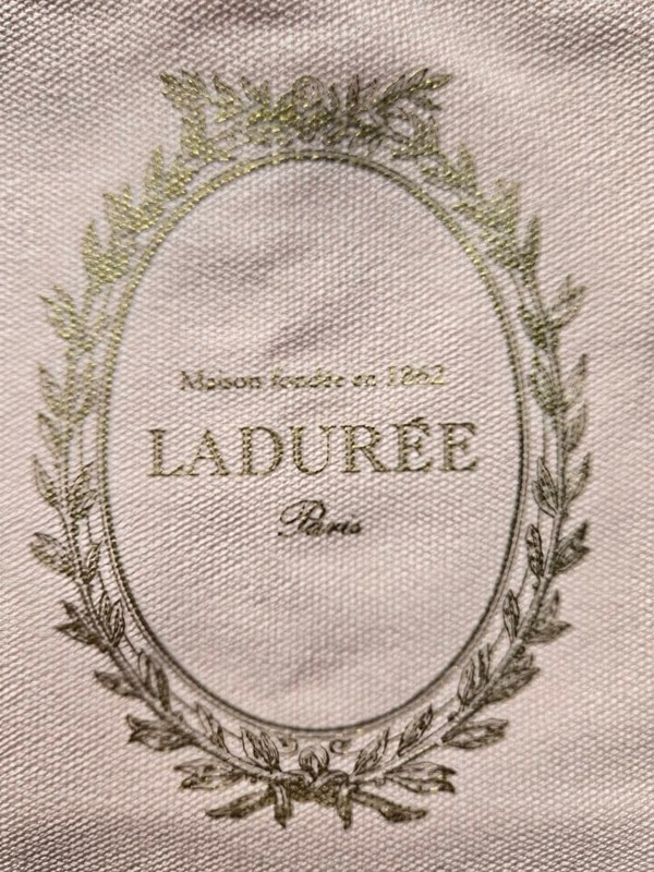 LADUREE Paris TOTE Bag Light Pink France exclusive 23×21×10cm Organic Cotton New gallery