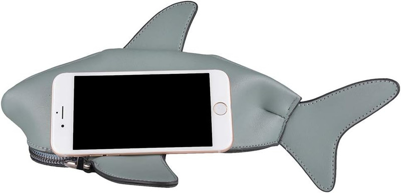Dinosaur Shark Shoulder Bag for Women 3D Animal Novelty Purse Zipper Crossbody H gallery