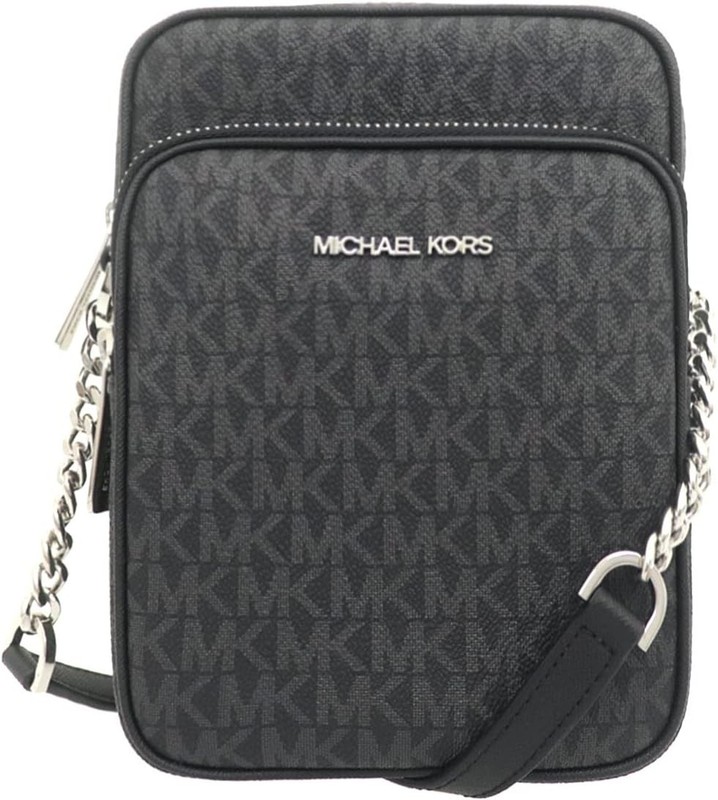 [Michael Kors] Bag (Shoulder Bag) 35F1STVC2B Black Jet Set Travel Signature