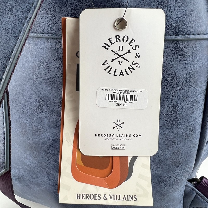 Ita Heroes & Villains Ahsoka Tano Pin Display Backpack Collector Star Wars gallery
