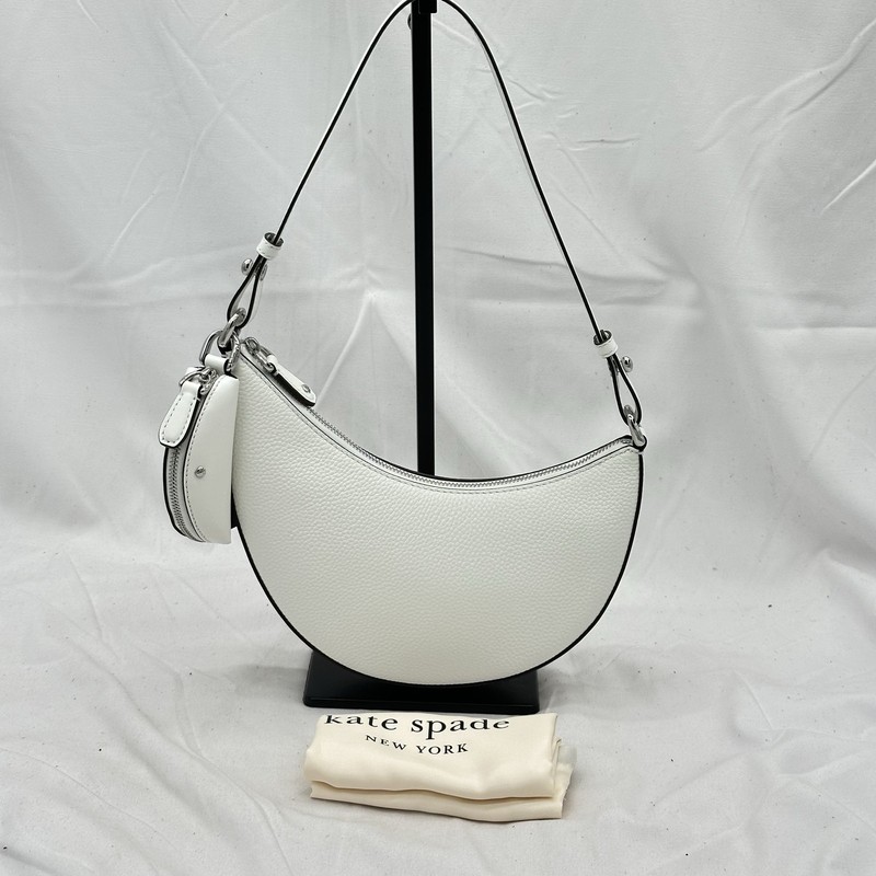 Kate Spade Womens Duo Mini Shoulder Bag Leather KO775 True White
