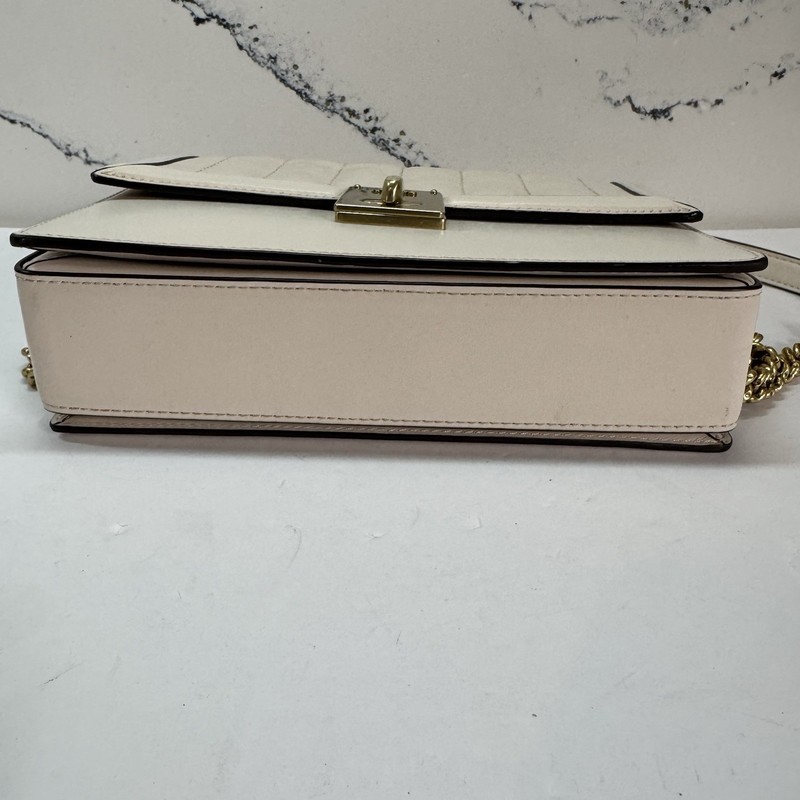 Coach Hutton Quilted Shoulder Bag in refined calf leather soft polished grain gallery