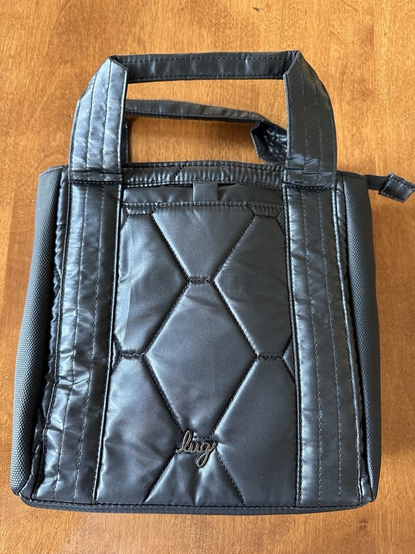 Lug Cadence Crossbody Metallic Black