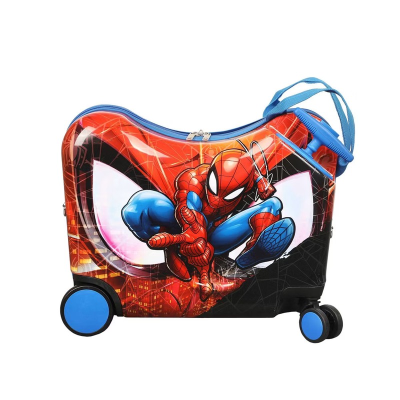 Spider-Man Carry On Spinner Hardside Ride On Suitcase - Red gallery