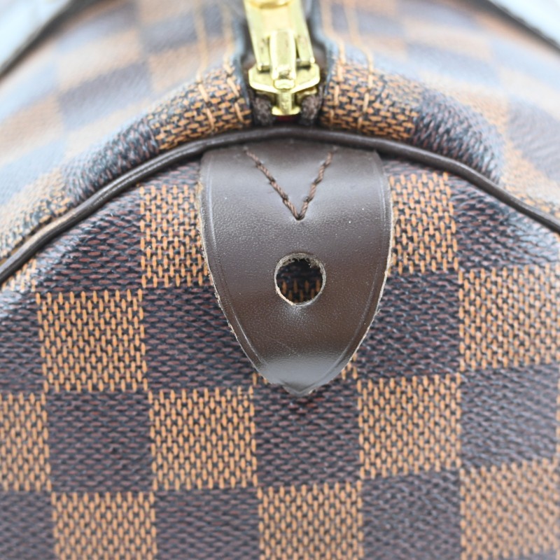 LOUIS VUITTON Damier Ebene Speedy 30 Hand Bag LV C1875OC803 gallery
