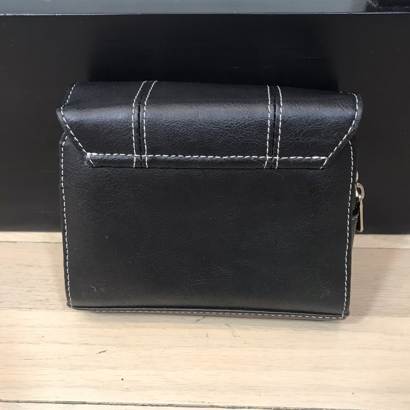 Small Targus Handbag Purse Removeable Adjustable Strap Womens Black 6x5" gallery